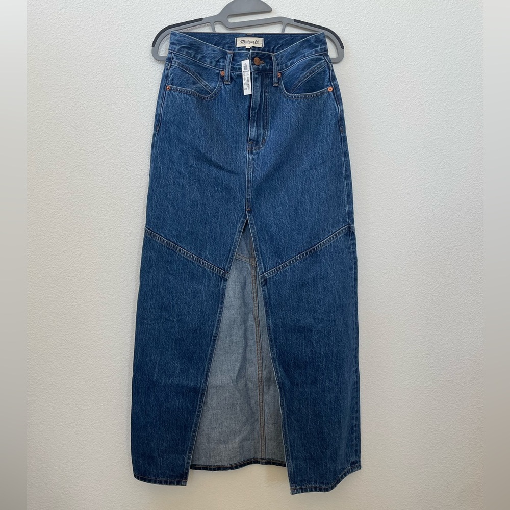 Madewell Maxi Denim Skirt